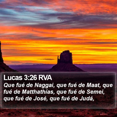 Lucas 3:26 RVA Bible Verse Image