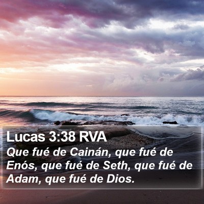 Lucas 3:38 RVA Bible Verse Image