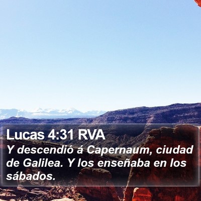 Lucas 4:31 RVA Bible Verse Image