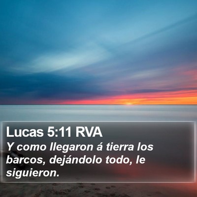 Lucas 5:11 RVA Bible Verse Image