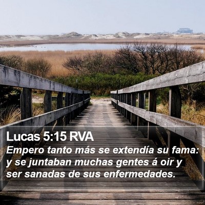 Lucas 5:15 RVA Bible Verse Image