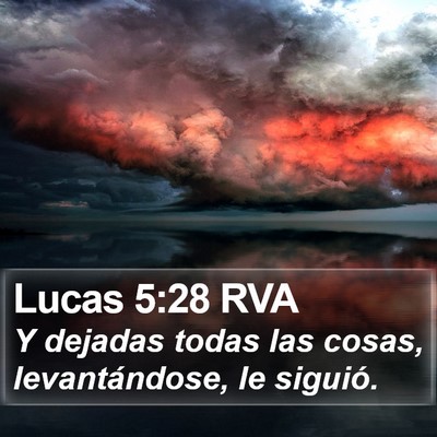 Lucas 5:28 RVA Bible Verse Image