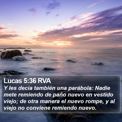 Lucas 5:36 RVA Bible Verse Image