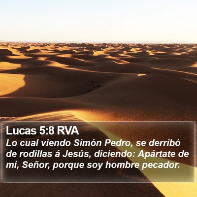 Lucas 5:8 RVA Bible Verse Image