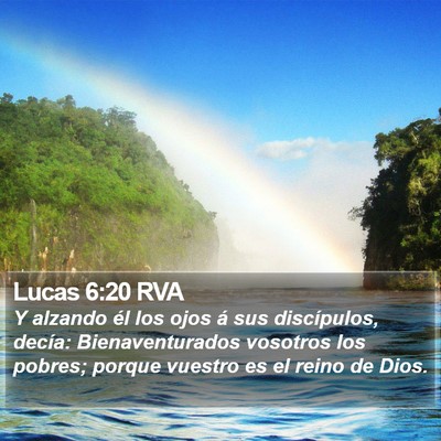 Lucas 6:20 RVA Bible Verse Image