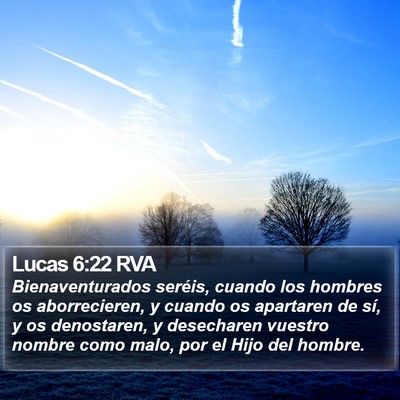 Lucas 6:22 RVA Bible Verse Image