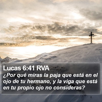 Lucas 6:41 RVA Bible Verse Image