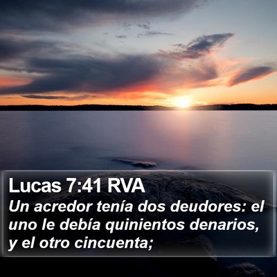 Lucas 7:41 RVA Bible Verse Image
