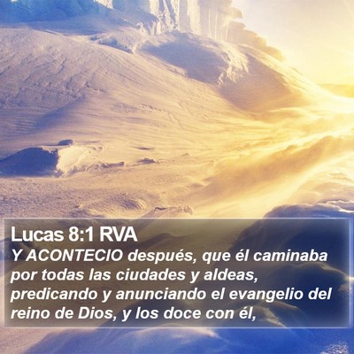 Lucas 8:1 RVA Bible Verse Image