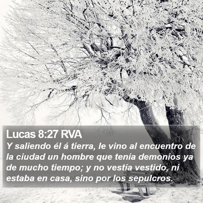 Lucas 8:27 RVA Bible Verse Image
