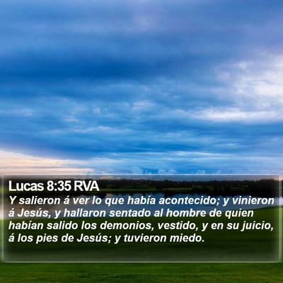 Lucas 8:35 RVA Bible Verse Image