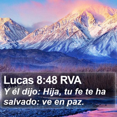 Lucas 8:48 RVA Bible Verse Image
