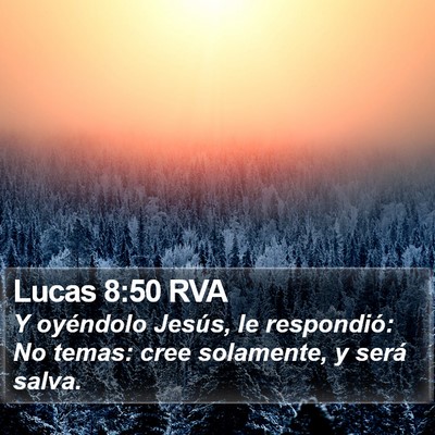 Lucas 8:50 RVA Bible Verse Image
