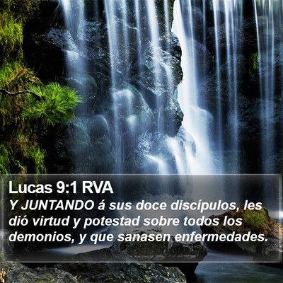 Lucas 9:1 RVA Bible Verse Image