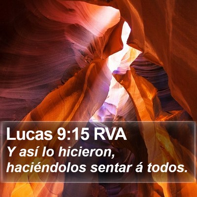 Lucas 9:15 RVA Bible Verse Image