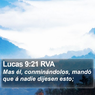 Lucas 9:21 RVA Bible Verse Image