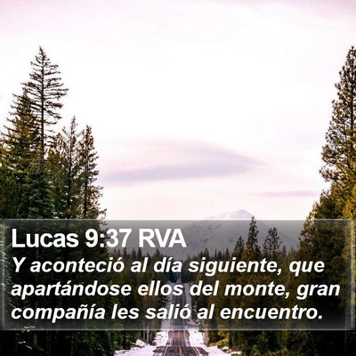 Lucas 9:37 RVA Bible Verse Image