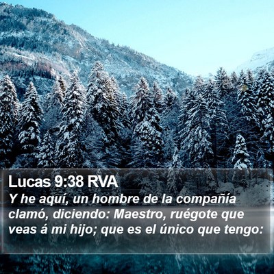Lucas 9:38 RVA Bible Verse Image