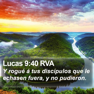 Lucas 9:40 RVA Bible Verse Image