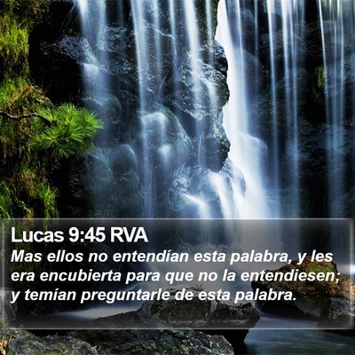 Lucas 9:45 RVA Bible Verse Image