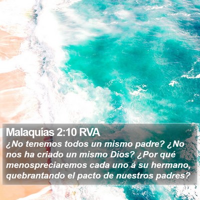Malaquías 2:10 RVA Bible Verse Image