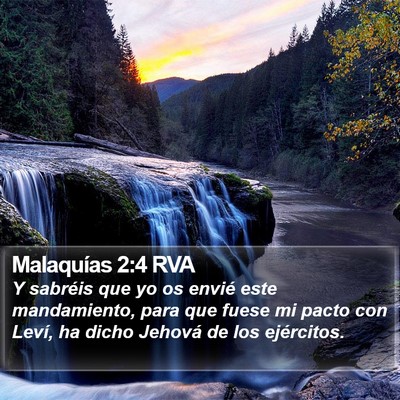 Malaquías 2:4 RVA Bible Verse Image