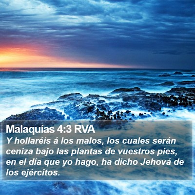 Malaquías 4:3 RVA Bible Verse Image