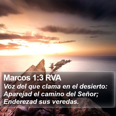 Marcos 1:3 RVA Bible Verse Image