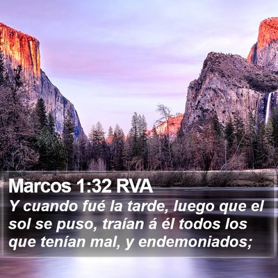 Marcos 1:32 RVA Bible Verse Image