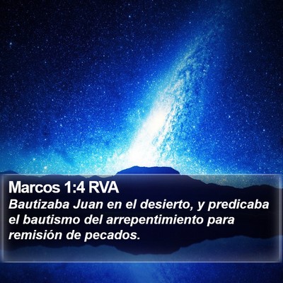 Marcos 1:4 RVA Bible Verse Image