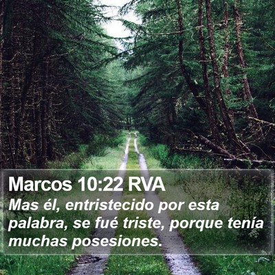 Marcos 10:22 RVA Bible Verse Image