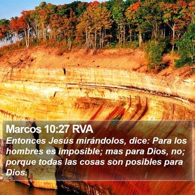 Marcos 10:27 RVA Bible Verse Image