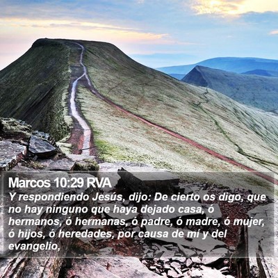 Marcos 10:29 RVA Bible Verse Image