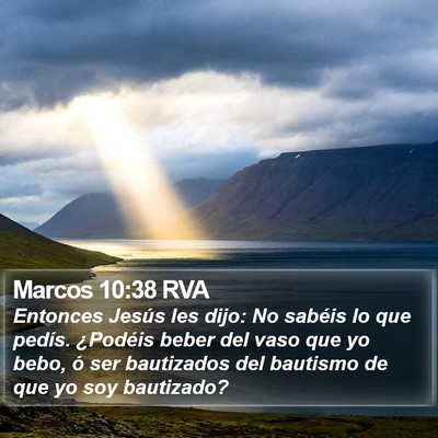 Marcos 10:38 RVA Bible Verse Image