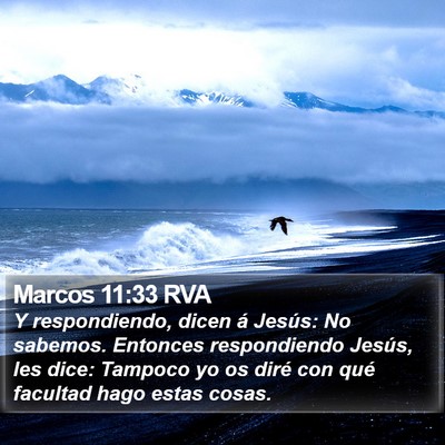 Marcos 11:33 RVA Bible Verse Image