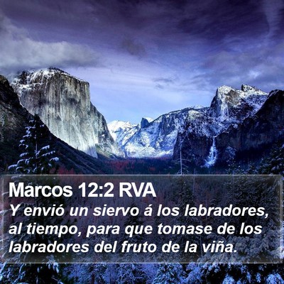 Marcos 12:2 RVA Bible Verse Image