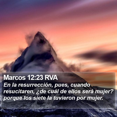 Marcos 12:23 RVA Bible Verse Image