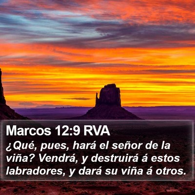 Marcos 12:9 RVA Bible Verse Image