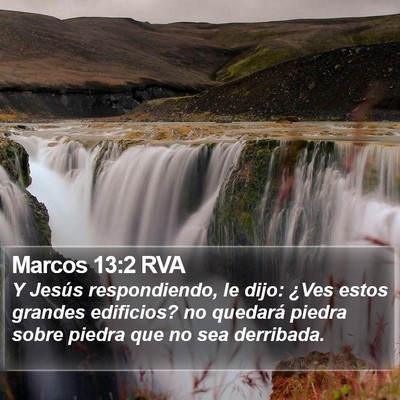 Marcos 13:2 RVA Bible Verse Image