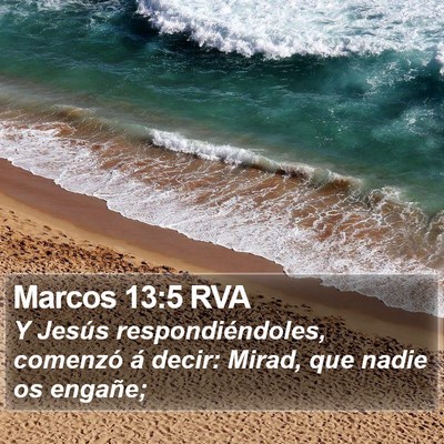 Marcos 13:5 RVA Bible Verse Image
