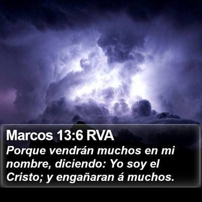Marcos 13:6 RVA Bible Verse Image