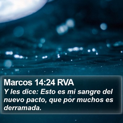 Marcos 14:24 RVA Bible Verse Image
