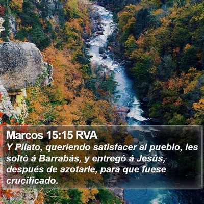 Marcos 15:15 RVA Bible Verse Image