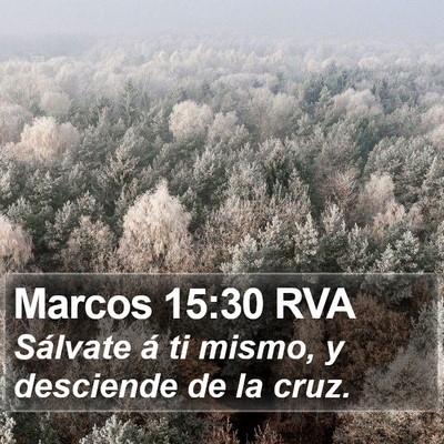 Marcos 15:30 RVA Bible Verse Image