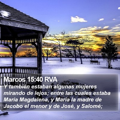 Marcos 15:40 RVA Bible Verse Image
