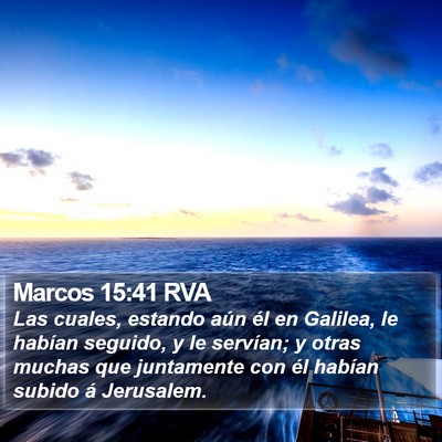 Marcos 15:41 RVA Bible Verse Image