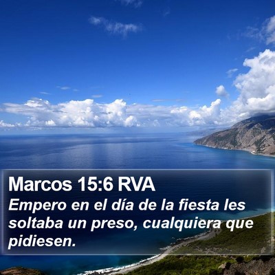 Marcos 15:6 RVA Bible Verse Image