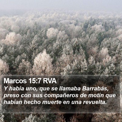 Marcos 15:7 RVA Bible Verse Image