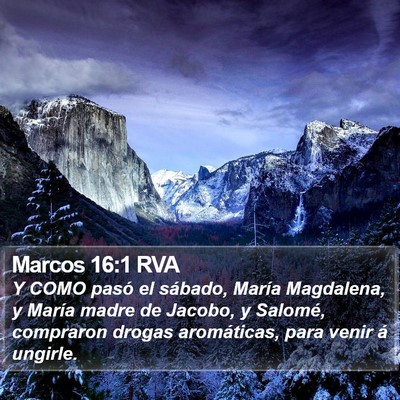 Marcos 16:1 RVA Bible Verse Image