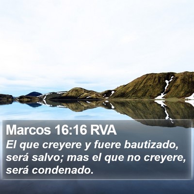 Marcos 16:16 RVA Bible Verse Image